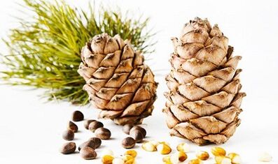 Cedar Walnuts, um Parasiten aus dem Körper zu entfernen